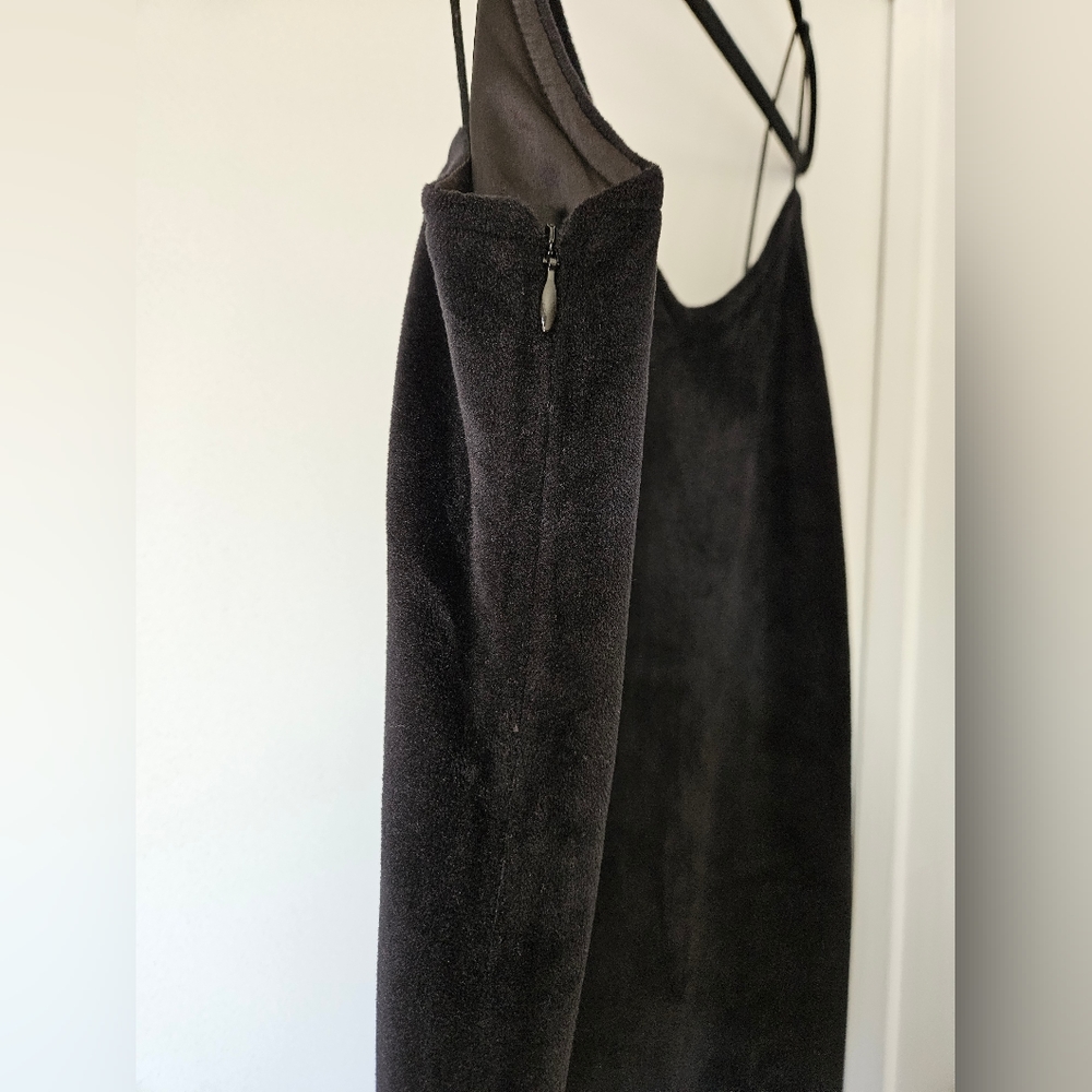 RHC Leah micromodal-blend velour midi dress - Picture 4 of 9